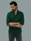 BULL FIRE Spread Collar Full Sleeve Cotton Regular Fit Shirt for Men