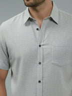 BULL FIRE Half Sleeve Spread Collar Cotton Regular Shirt for men