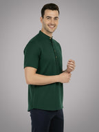 BULL FIRE Half Sleeve Kurta Regular Fit for Men