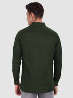 BULL FIRE Men Full Sleeve Roll Up Style Chinese Collar Cotton Kurta