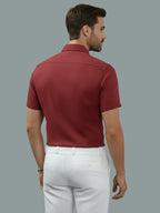 BULL FIRE Half Sleeve Spread Collar Cotton Regular Shirt for men