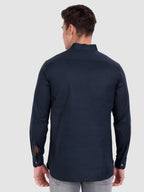 BULL FIRE Men Full Sleeve Roll Up Style Chinese Collar Cotton Kurta