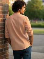 BULL FIRE Zipper Style Pure Cotton Full Sleeve Short Kurta
