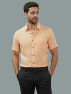 BULL FIRE Half Sleeve Spread Collar Cotton Regular Shirt for men