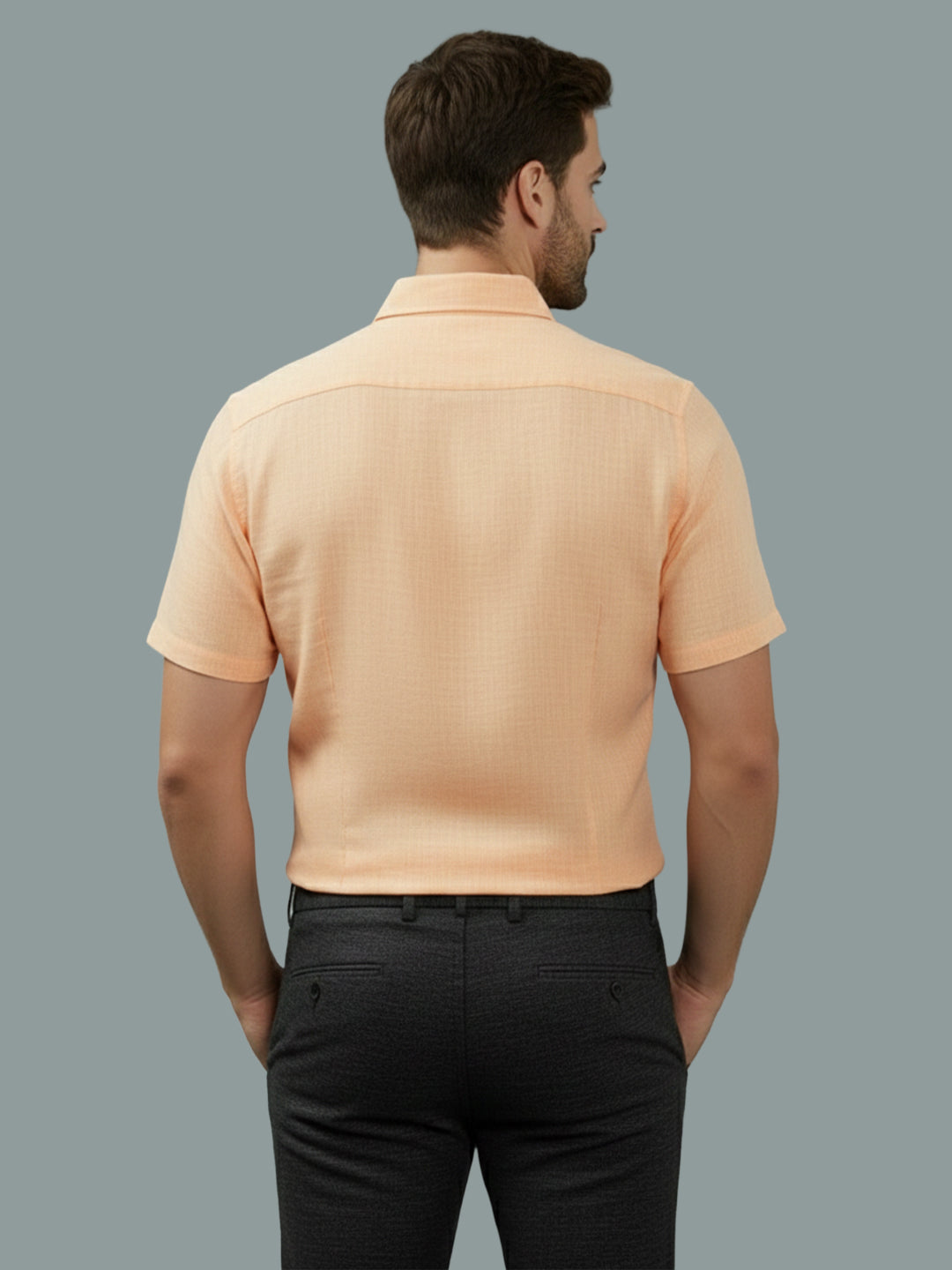 BULL FIRE Half Sleeve Spread Collar Cotton Regular Shirt for men
