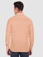 BULL FIRE Men Full Sleeve Roll Up Style Chinese Collar Cotton Kurta