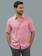 BULL FIRE Half Sleeve Spread Collar Cotton Regular Shirt for men