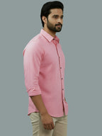 BULL FIRE Spread Collar Full Sleeve Cotton Regular Fit  Shirt for Men