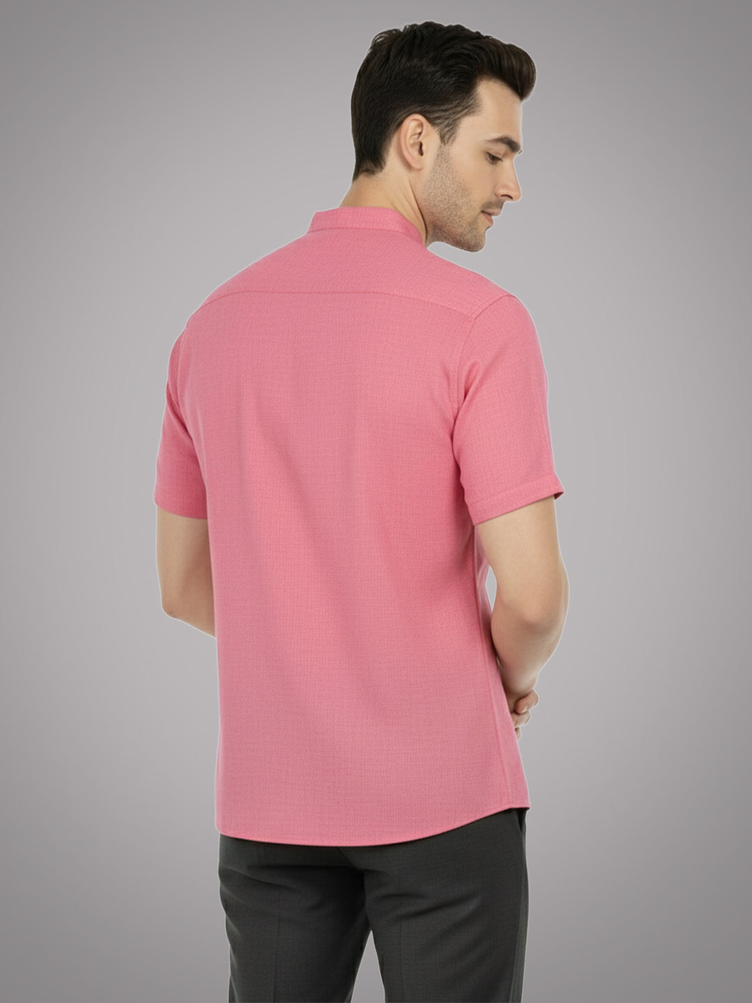 BULL FIRE Half Sleeve Kurta Regular Fit for Men