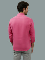 BULL FIRE Spread Collar Full Sleeve Cotton Regular Fit  Shirt for Men