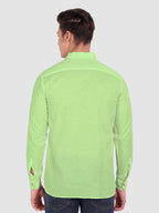 BULL FIRE Men Full Sleeve Roll Up Style Chinese Collar Cotton Kurta