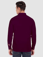 BULL FIRE Men Full Sleeve Roll Up Style Chinese Collar Cotton Kurta