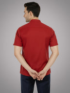 BULL FIRE Half Sleeve Kurta Regular Fit for Men