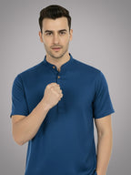 BULL FIRE Half Sleeve Kurta Regular Fit for Men