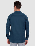 BULL FIRE Men Full Sleeve Roll Up Style Chinese Collar Cotton Kurta