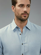 BULL FIRE Half Sleeve Spread Collar Cotton Regular Shirt for men