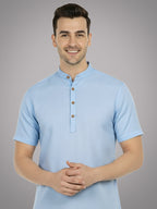 BULL FIRE Half Sleeve Kurta Regular Fit for Men