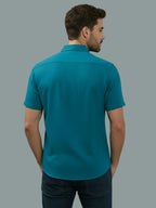 BULL FIRE Half Sleeve Spread Collar Cotton Regular Shirt for men