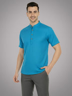 BULL FIRE Half Sleeve Kurta Regular Fit for Men