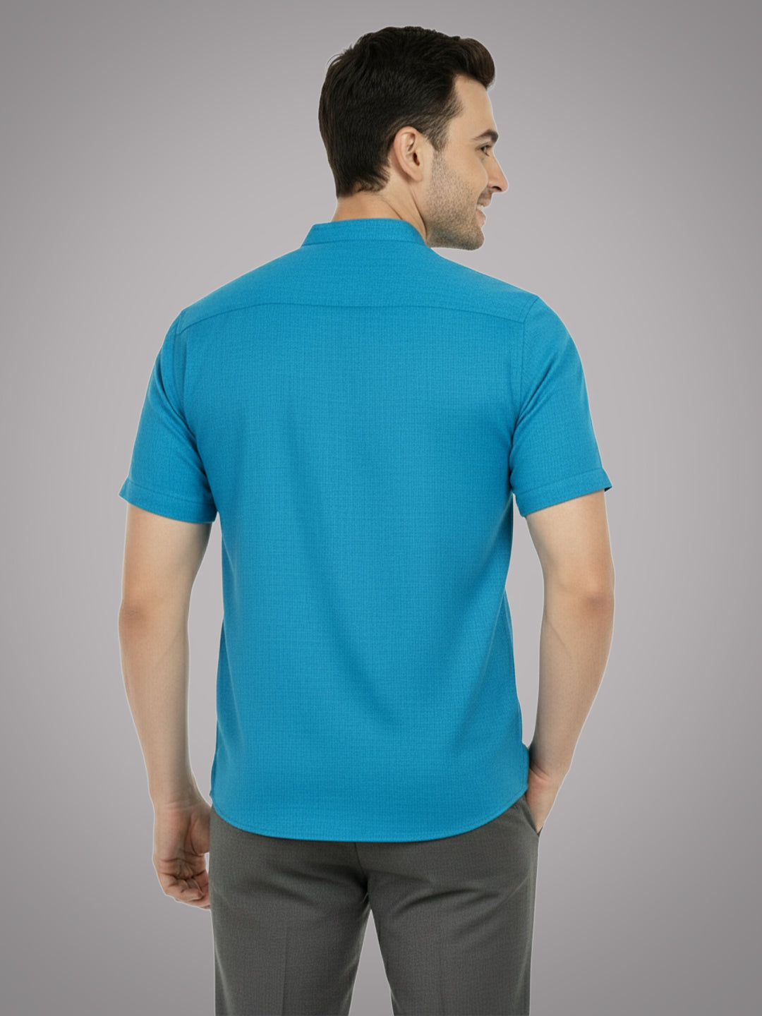 BULL FIRE Half Sleeve Kurta Regular Fit for Men