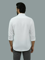 BULL FIRE Spread Collar Full Sleeve Cotton Regular Fit  Shirt for Men