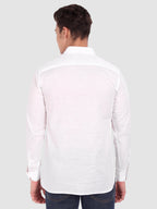 BULL FIRE Men Full Sleeve Roll Up Sleeve Style Spread Collar Pure Cotton Kurta