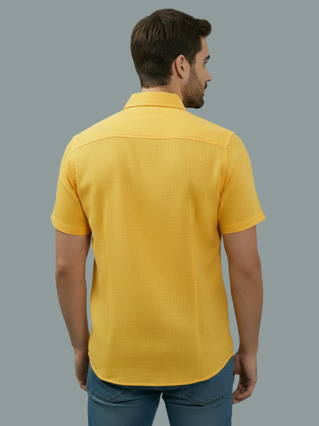 BULL FIRE Half Sleeve Spread Collar Cotton Regular Shirt for men