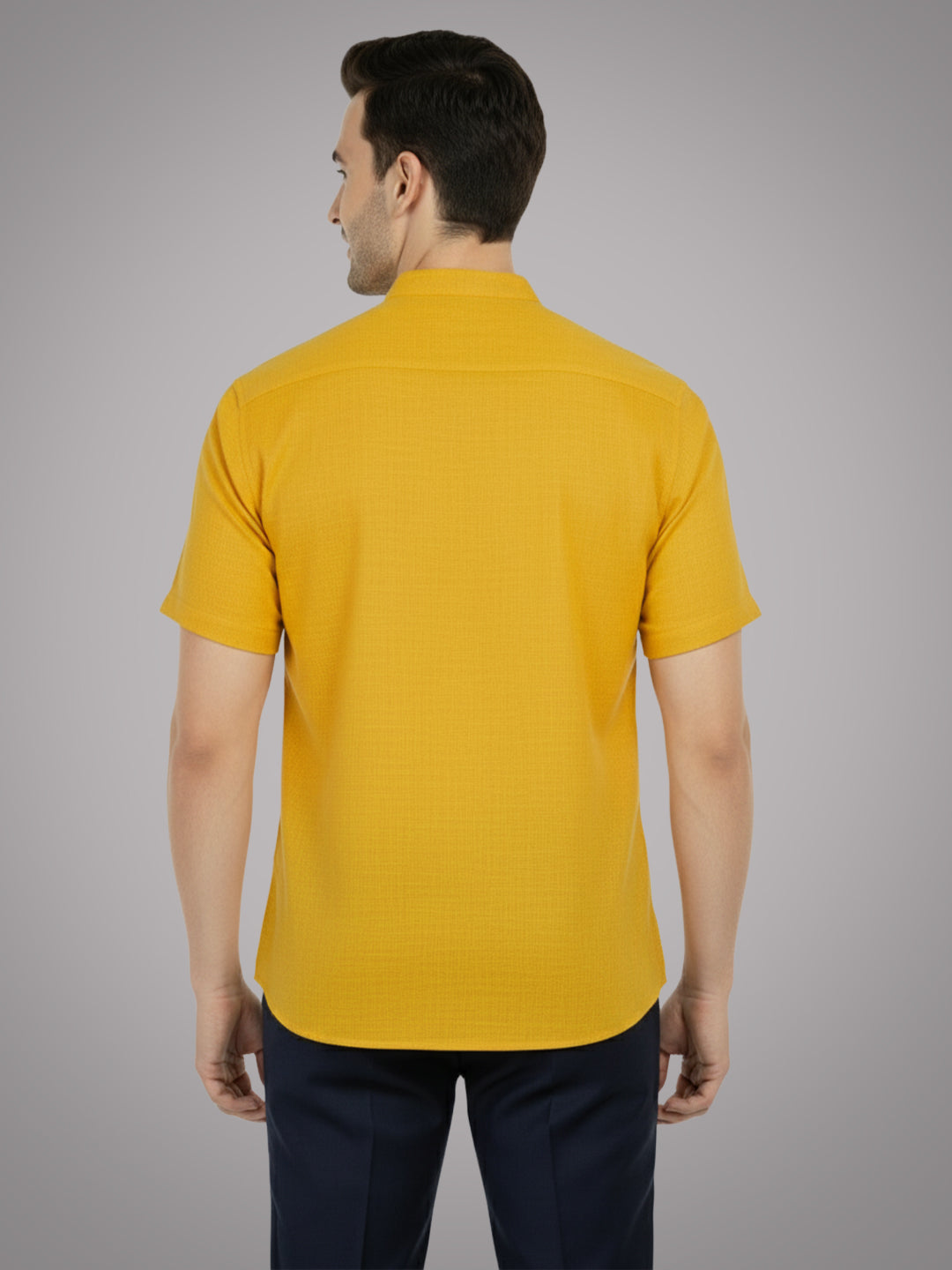 BULL FIRE Half Sleeve Kurta Regular Fit for Men