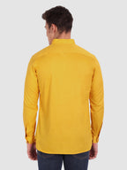 BULL FIRE Men Full Sleeve Roll Up Style Chinese Collar Cotton Kurta